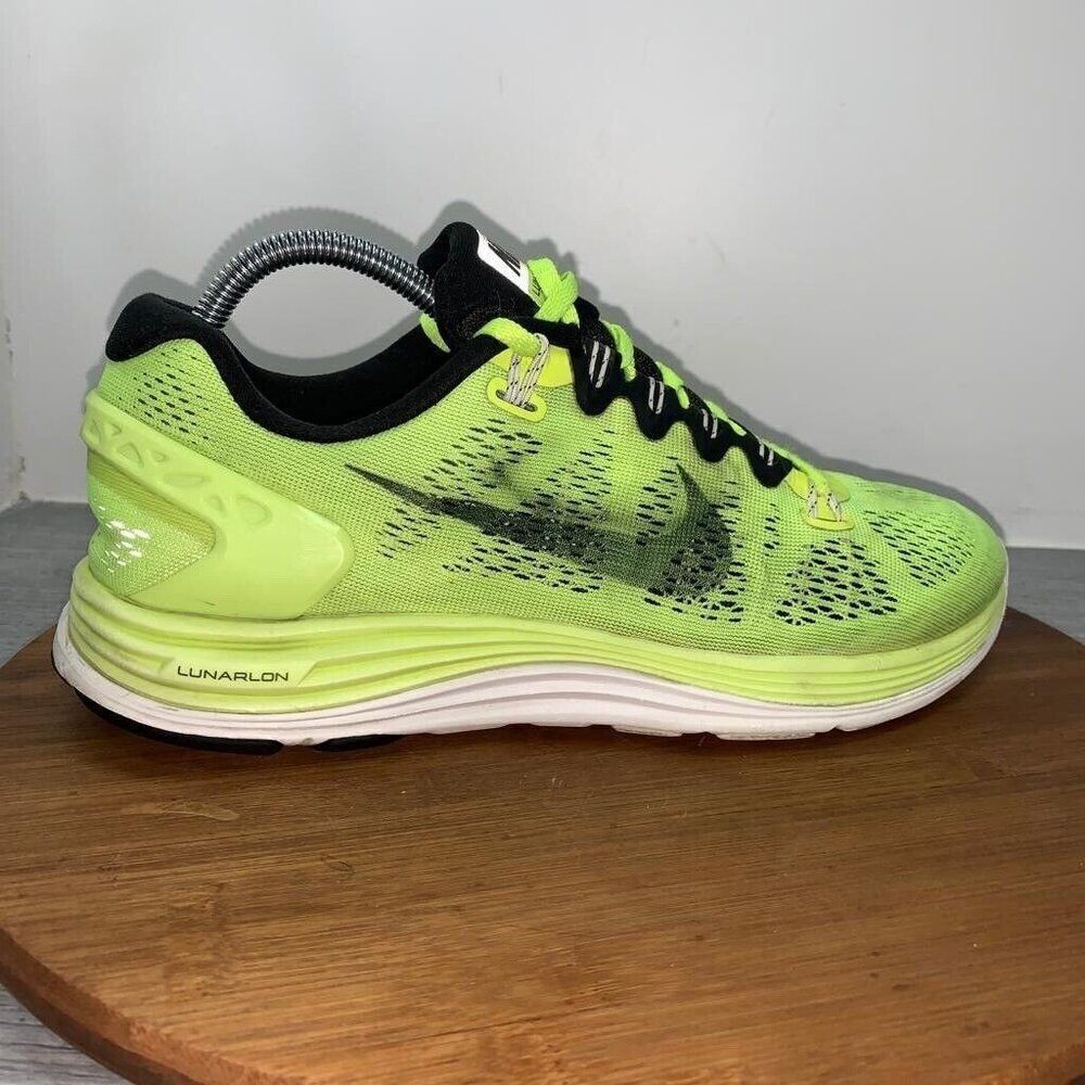 Nike Lunarglide Plus 5 Men’s Size 8 Shoes Sneakers 599160-710 Bright Yellow